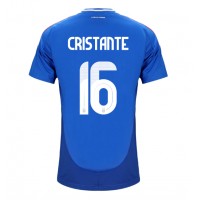 Camisa de time de futebol Itália Bryan Cristante #16 Replicas 1º Equipamento Europeu 2024 Manga Curta